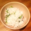 megbuta's cooksnap of when they made ☆大根葉のご飯☆.