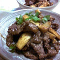 shooori's cooksnap of when they made 焼肉のたれで たけのこと牛肉の炒め焼き.