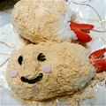 まみむめ～も's cooksnap of when they made エビフライくん❤キャラおにぎり❤キャラ弁.
