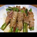 たしちやん's cooksnap of when they made 焼肉のタレで簡単☆巻き豚アスパラ☆.