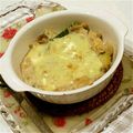 にくとぽぽママ's cooksnap of when they made ネギとキノコのグラタン.