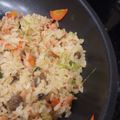 うぶうぶこ's cooksnap of when they made 幸せの鮭としめじのガーリックライス.