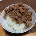 sayumilk's cooksnap of when they made 大人気！失敗なしの味噌鶏そぼろ♪.