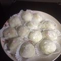 スネイプタイガ's cooksnap of when they made さつまいもと苺で＊芋餡苺大福.