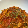 Kaoriru's cooksnap of when they made ホットクック☆トマト缶で簡単！無水カレー.