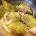 anandsan's cooksnap of when they made スライス肉でヘルシーロールキャベツ.