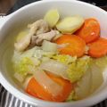 ゆんこ6127's cooksnap of when they made ヘルシー！鶏もも肉と野菜の重ね蒸し.