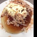 こみゆうごん's cooksnap of when they made たこ焼き!?みたいな焼きそばパン.