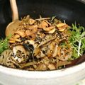 yuki808's cooksnap of when they made 水菜ときんぴらごぼうのエスニックサラダ☆.