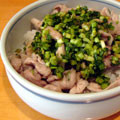deut304's cooksnap of when they made かりっと豚肉のネギソース丼.