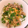 neeboo♬♪'s cooksnap of when they made 合挽き肉で♪簡単すき焼き丼.