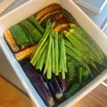 こげぱん's cooksnap of when they made 夏野菜の揚げ浸し♪茄子/ズッキーニ.