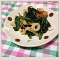 咲ママ。's cooksnap of when they made 我が家の『ホウレン草炒め♪』.