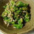 さんどる's cooksnap of when they made ほうれん草（菜の花）としらすのおひたし.