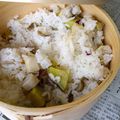 出雲鳥's cooksnap of when they made 簡単♬エリンギとさつまいもの炊き込みご飯.