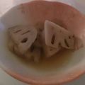 のんトメ's cooksnap of when they made 割烹白だし☆れんこんの炒り煮.