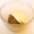 konokanako's cooksnap of when they made ☆卵乳なし☆まったり♪豆腐チョコアイス♪.