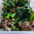 casusカスス 2012's cooksnap of when they made 牛肉と春菊の炒め煮.