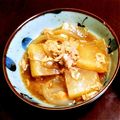 にゃにゃにゃっぴ！'s cooksnap of when they made 昆布茶を隠し味に♪大根とシーチキンの煮物.