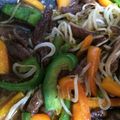 チホリン's cooksnap of when they made カラフル青椒肉絲☆.
