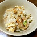 りみりみちゃん's cooksnap of when they made 大根葉入り塩昆布と油揚げの炊き込みごはん.
