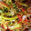 ●これなんだ●'s cooksnap of when they made 捨てないで！おいしい大根皮きんぴら.