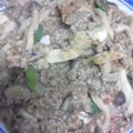ornitier's cooksnap of when they made 挽き肉の香味炒め.