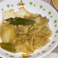 ☆ぷ～☆'s cooksnap of when they made 豚肉で♪すき焼き風煮.