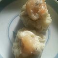 minaminho's cooksnap of when they made ＊我家の＊海老シュウマイ＊.