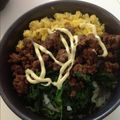 IUMEinSD's cooksnap of when they made 三色そぼろ丼.