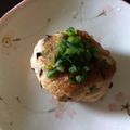 1214yui's cooksnap of when they made つくね＆豆腐の和風ソースハンバーグ.