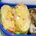翔舞ママ's cooksnap of when they made 我が家の『カニカマ卵焼き♪』.