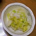 mokun's cooksnap of when they made 簡単おつまみ！白菜にんにく漬け.