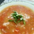 よしママ1109's cooksnap of when they made 簡単スープごはん　ひとりランチに～.