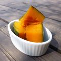 生乳100％'s cooksnap of when they made カボチャの煮付け★レンジでチン♬.