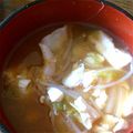 かおかおかおまん's cooksnap of when they made ♡豆腐ともやしのｷﾑﾁｽｰﾌﾟ♡.