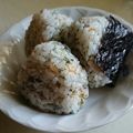 crystaI's cooksnap of when they made おにぎり：しそとびっこ.