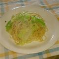 まゆやまさん's cooksnap of when they made キャベツとしらすのパスタ.