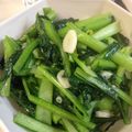 YKPON's cooksnap of when they made 簡単☆小松菜のオリーブオイル炒め.