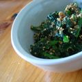 ユキエ１８号's cooksnap of when they made ごまよごしホウレン草.