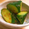 きなこ☆ママ's cooksnap of when they made 簡単　ピリ辛きゅうり.