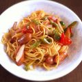 むみむら's cooksnap of when they made ☆簡単☆ナポリタン.