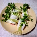 清水の小政's cooksnap of when they made カイワレとかまぼこの簡単おつまみ.
