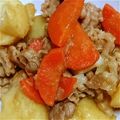 fortuna's cooksnap of when they made 母の味♪水なし簡単肉じゃが.