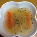 みか721's cooksnap of when they made 簡単☆人参と玉葱のコンソメスープ.