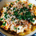 イシス女神's cooksnap of when they made 厚揚げバター焼きのたまごとじ♡.