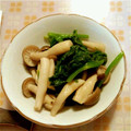 抹茶ちゃちゃ's cooksnap of when they made ほうれん草としめじのお浸し.