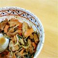 くうくん's cooksnap of when they made maepoの豚ホルモン焼うどん.