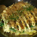 ★☆★アリエル★☆★'s cooksnap of when they made 家計の味方もやしとニラのお好み焼き.