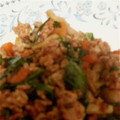 なおりょうり's cooksnap of when they made 簡単！もやしと豚挽肉炒め丼.